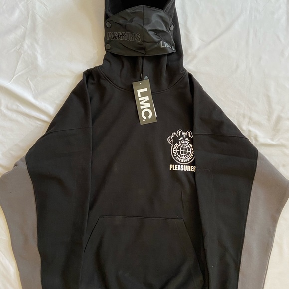 Pleasures Saint Technical Oversized Hoodie Sweaters 